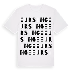 Eursinge ordlek t-shirt – ekologisk bomull t-shirt från Pinshirt