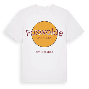 Foxwolde cirkel t-shirt – ekologisk bomull t-shirt från Pinshirt