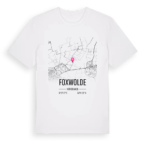 Foxwolde karta t-shirt – ekologisk bomull t-shirt från Pinshirt