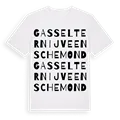Gasselternijveenschemond ordlek t-shirt