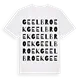 Geelbroek ordlek t-shirt