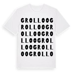 Grolloo ordlek t-shirt – ekologisk bomull t-shirt från Pinshirt