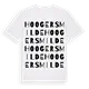Hoogersmilde ordlek t-shirt