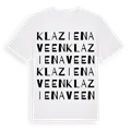 Klazienaveen ordlek t-shirt