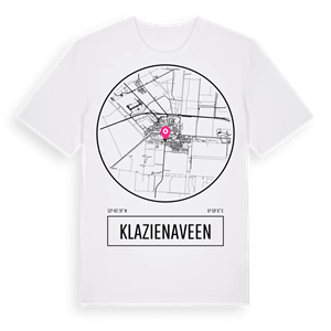 Klazienaveen t-shirt – ekologisk bomull t-shirt från Pinshirt