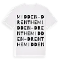 Midden-Drenthe ordlek t-shirt