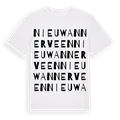 Nieuw Annerveen ordlek t-shirt