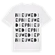 Nieuwediep ordlek t-shirt