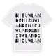Nieuwlande ordlek t-shirt
