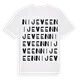 Nijeveen ordlek t-shirt