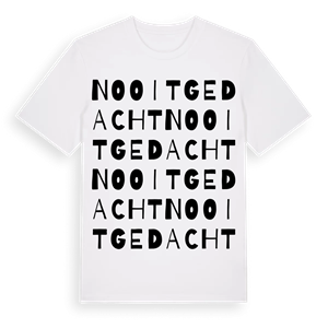 Nooitgedacht ordlek t-shirt – ekologisk bomull t-shirt från Pinshirt