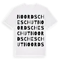 Noordscheschut ordlek t-shirt