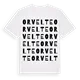 Orvelte ordlek t-shirt