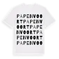 Papenvoort ordlek t-shirt
