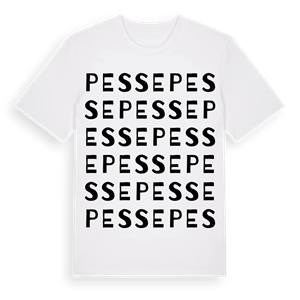 Pesse ordlek t-shirt – ekologisk bomull t-shirt från Pinshirt