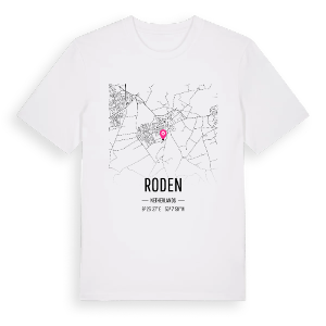 Roden karta t-shirt – ekologisk bomull t-shirt från Pinshirt