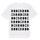Roden ordlek t-shirt