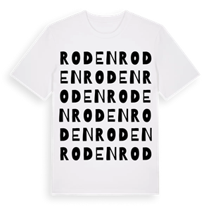 Roden ordlek t-shirt – ekologisk bomull t-shirt från Pinshirt