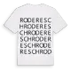Roderesch ordlek t-shirt