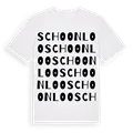 Schoonloo ordlek t-shirt