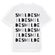 Smilde ordlek t-shirt