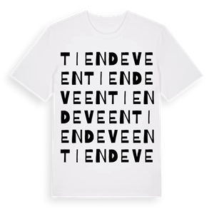 Tiendeveen ordlek t-shirt – ekologisk bomull t-shirt från Pinshirt