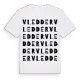 Vledder ordlek t-shirt