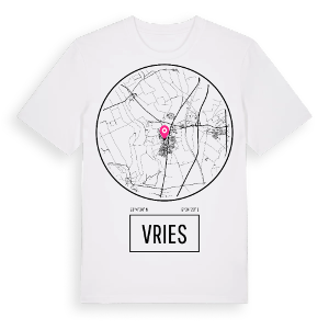 Vries t-shirt – ekologisk bomull t-shirt från Pinshirt