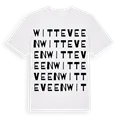 Witteveen ordlek t-shirt