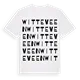 Witteveen ordlek t-shirt