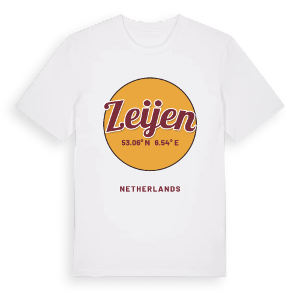 Zeijen cirkel t-shirt – ekologisk bomull t-shirt från Pinshirt