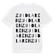 Zuidlaren ordlek t-shirt