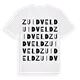 Zuidveld ordlek t-shirt
