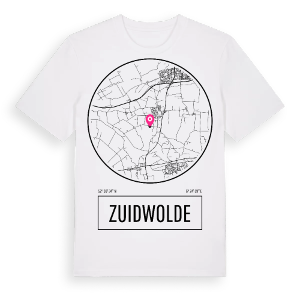 Zuidwolde t-shirt – ekologisk bomull t-shirt från Pinshirt