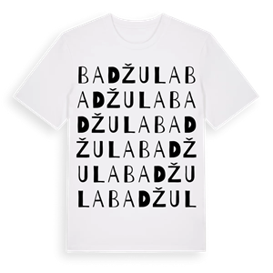 Badžula ordlek t-shirt – ekologisk bomull t-shirt från Pinshirt