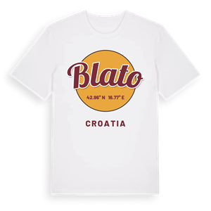 Blato cirkel t-shirt – ekologisk bomull t-shirt från Pinshirt