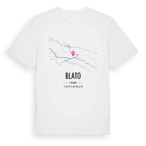 Blato karta t-shirt – ekologisk bomull t-shirt från Pinshirt