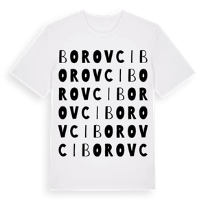 Borovci ordlek t-shirt – ekologisk bomull t-shirt från Pinshirt