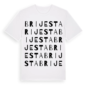 Brijesta ordlek t-shirt – ekologisk bomull t-shirt från Pinshirt