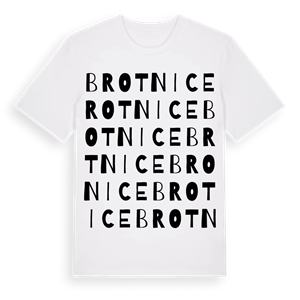Brotnice ordlek t-shirt – ekologisk bomull t-shirt från Pinshirt