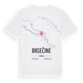 Brsečine karta t-shirt