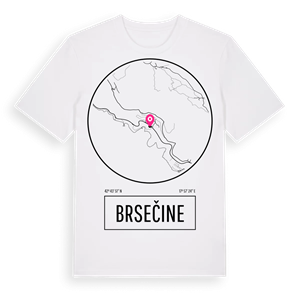 Brsečine t-shirt – ekologisk bomull t-shirt från Pinshirt