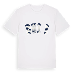 Buići college t-shirt – ekologisk bomull t-shirt från Pinshirt