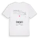 Čajkovići karta t-shirt