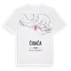 Čibača karta t-shirt