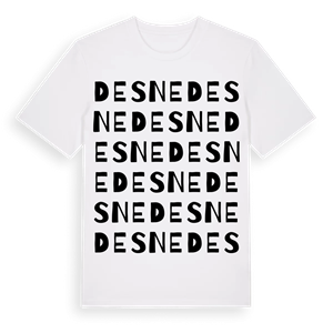Desne ordlek t-shirt – ekologisk bomull t-shirt från Pinshirt