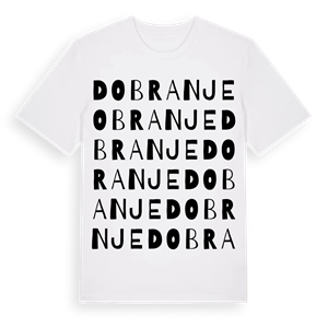 Dobranje ordlek t-shirt – ekologisk bomull t-shirt från Pinshirt