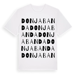 Donja Banda ordlek t-shirt – ekologisk bomull t-shirt från Pinshirt