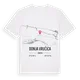 Donja Vrućica karta t-shirt