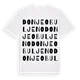 Donje Obuljeno ordlek t-shirt